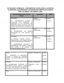 Actividades de Intervención para atender Dificultades de Aprendizaje