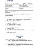 Habilidades verbales Actividad