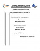 ASESORÍA Y TRABAJO CON GRUPOS