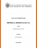 EMPRESA A. MORANTE & SIA. S.A.