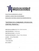 Gestosis en el embarazo