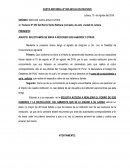 ASUNTO: SOLICITAMOS SE SIRVA A RECOGER SUS HABERES Y OTROS.