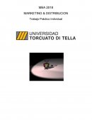 MARKETING & DISTRIBUCION MBA 2018