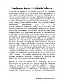 Fenómeno Social: Perdida De Valores.