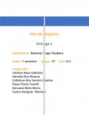 Plan de negocios Entrega