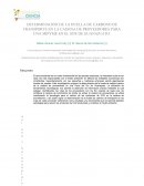 DETERMINACIÓN DE LA HUELLA DE CARBONO DE TRANSPORTE EN LA CADENA DE PROVEEDORES PARA UNA MIPYME EN EL SUR DE GUANAJUATO.