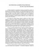 UNA INTRODUCCIÓN A LAS NORMAS OFICIALES MEXICANAS