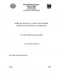 PERFIL DEL DOCENTE EN LA EDUCACIÓN SUPERIOR