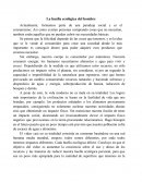 Huella ecológica del hombre