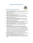LABORATORIO COMPUTACION I