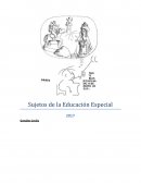 Sujetos de la Educación Especial