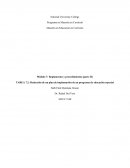 Redacción de un plan de implantación de un programa de educación especial