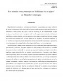 Monografia de Habia una vez un pajaro de Alejandra Costamagna