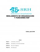 REGLAMENTO DE ORGANIZACIÓN Y FUNCIONES ROF