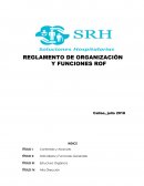 REGLAMENTO DE ORGANIZACIÓN Y FUNCIONES ROF