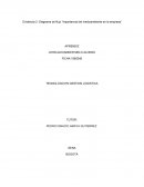 Diagrama de flujo “Importancia del medioambiente en la empresa”