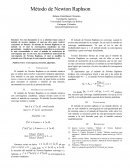Método de Newton Rapshon