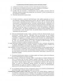 La independencia de Haití: primeras rupturas del orden colonial. Página 1