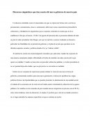 Discursos enigmáticos que dan cuenta del nuevo gobierno de nuestro país