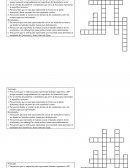 Crucigrama de proyecciones cartográficas