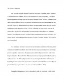 The effects of junk food