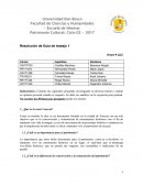 Resolución de Guía de trabajo 1