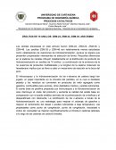 Estudiante de VII Semestre de Ingeniería Química,