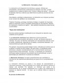 La Motivación. Conceptos y tipos