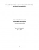 ANÁLISIS DE MOVILIDAD EN LA COMUNA 9 DEL MUNICIPIO DE MONTERÍA