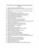 INDICADORES DE LA PRRIMER JORNADA DE OBSERVACION Y PRACTICA DOCENTE