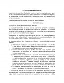 Resumen de la educación de los Mayas y Aztecas