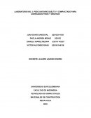 LABORATORIO NO. 2: PESO UNITARIO SUELTO Y COMPACTADO PARA AGREGADOS FINOS Y GRUESOS