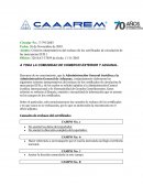 INSTRUCCIONES PARA LA CORRECTA EMISION DEL CERTIFICADO EUR-1.