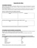 Cuadernillo de trabajo para alumnos: Expansión de ideas
