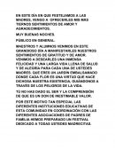 EN ESTE DÍA EN QUE FESTEJAMOS A LAS MADRES, VENGO A OFRECERLES MIS MÁS TIERNOS SENTIMIENTOS DE AMOR Y AGRADECIMIENTOS.