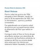 Premios novel en quimica