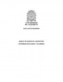 MANEJO DE EQUIPOS DE LABORATORIO DETERMINACIÓN DE MASA Y VOLÚMENES