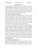 ¿Quien es la persona?