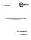 Monografía de Informatica en Educacion