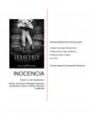 Análisis de la película "Inocencia"