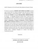 Reposición de Titulo de Educación Media (Maestra de Educación Primaria)