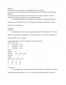 Determinar si la concentración es una propiedad intensiva o extensiva.