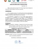 RESOLUCIÓN DIRECTORAL N° 009-2018-D-CNI-SR-B.