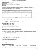 Espacio Curricular : Matemática