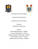 Preparación de Disoluciones Práctica