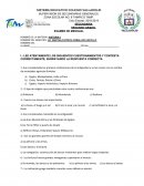 Examen mensual de historia 2º secundaria