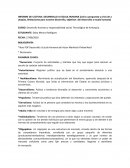 IINFORME DE LECTURA: DESARROLLO A ESCALA HUMANA (crisis y propuesta y crisis de a utopías, limitaciones para nuestro desarrollo, objetivos del desarrollo a escala humana)