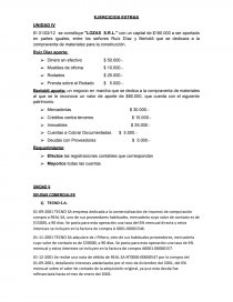 Contabilidad EJERCICIOS EXTRAS. Página 1