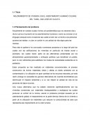 Actividad I - Formulación de Proyectos