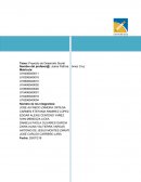 Tema: Proyecto de Desarrollo Social